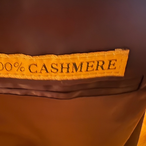 Adolfo Vintage 100% Cashmere Coat - size 10 - Picture 5 of 5